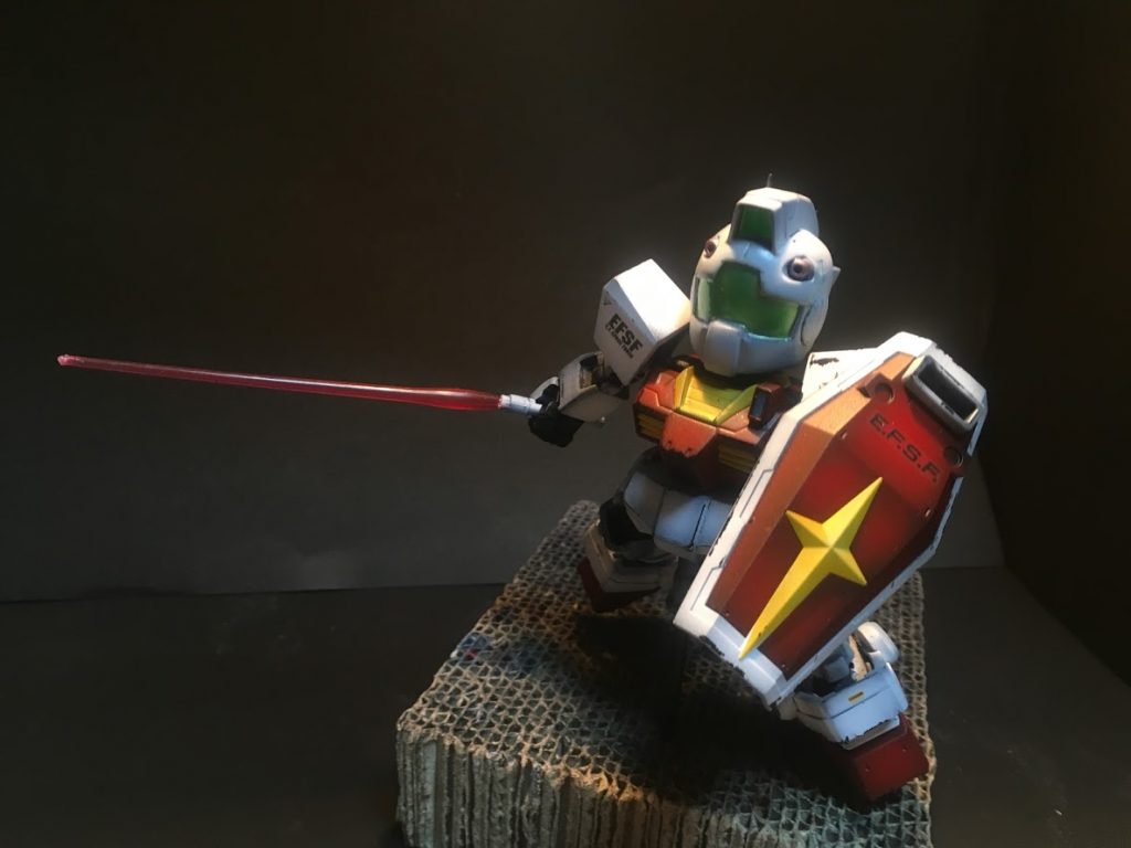 ビームサーベル装備