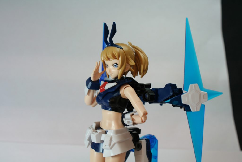 HGフミナ ガンダムベースver　素組み　無塗装–3枚目/制作者：GURATAN