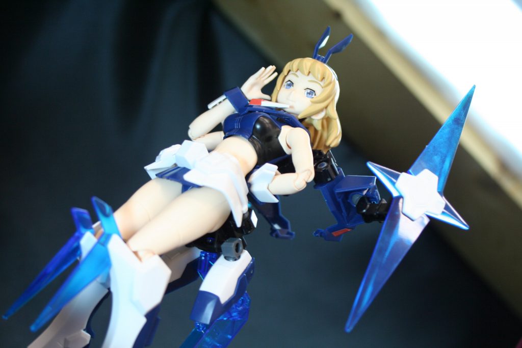 HGフミナ ガンダムベースver　素組み　無塗装–5枚目/制作者：GURATAN