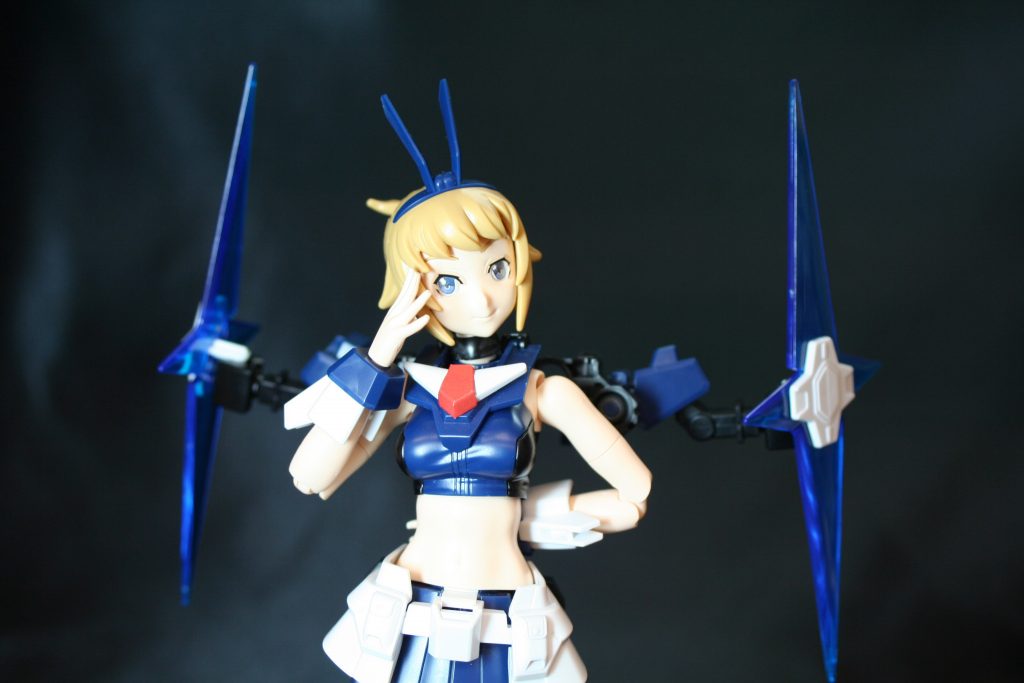HGフミナ ガンダムベースver　素組み　無塗装–4枚目/制作者：GURATAN