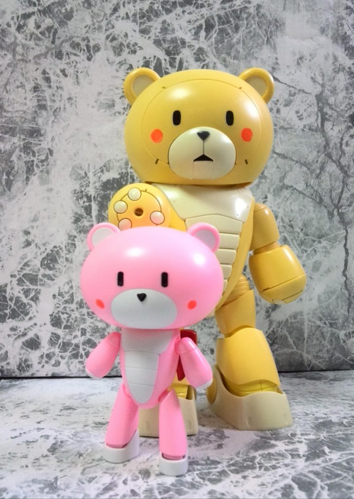 支援機プチッガイ フューチャーピンクも同じく、素組み&チークで仕上げました