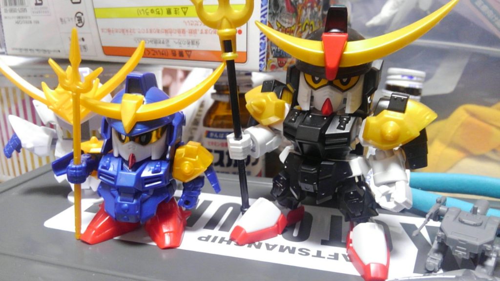 まず新旧の真悪参を用意します。こうやって比べると全然スタイル違う