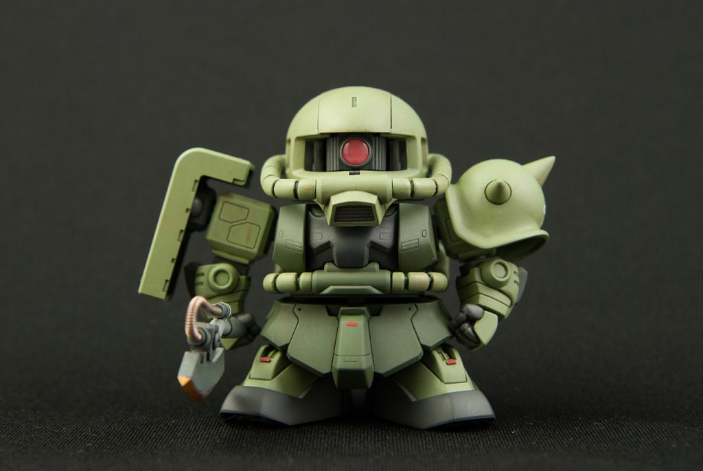 【正面】
プロポーションに関しては全く弄っていません。