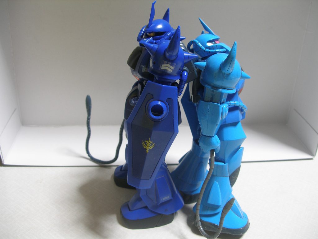 (MGグフも若干おかしいのは、説明書禁止による産物だったり)