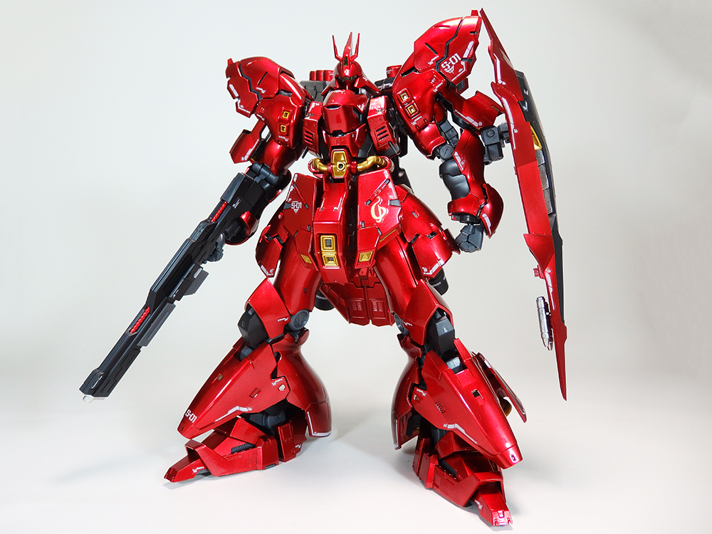 Rg サザビー メタリック キャンディ塗装 Rans46さんのガンプラ作品 Gunsta ガンスタ