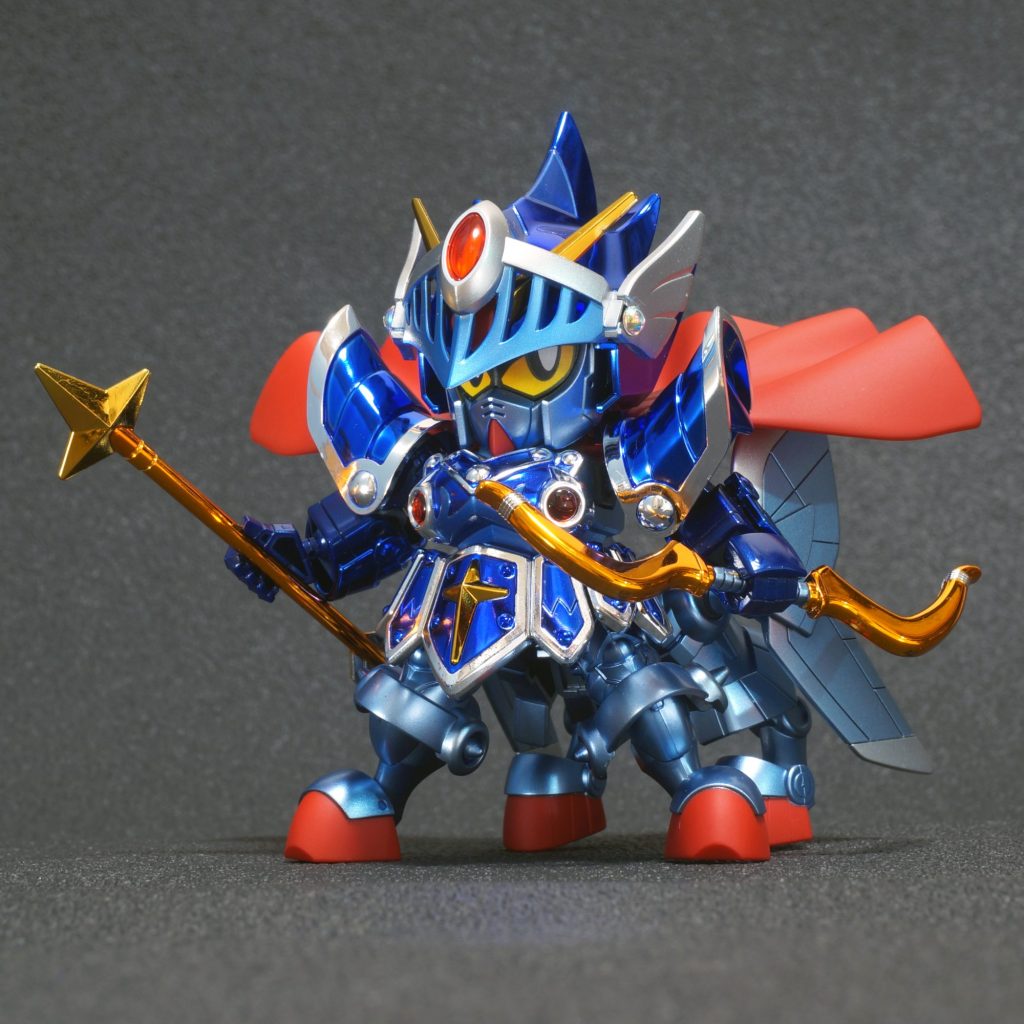 全部盛りのフルアーマーケンタウロス。豪華!
あ、鎧のブルーメッキはなんか薄かったので、
クリアーウルトラマリンを上掛けして濃いめにしています。