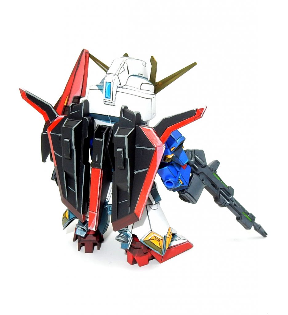 SDクロスシルエット ゼータ アニメ塗りイラスト風–4枚目/制作者：今日