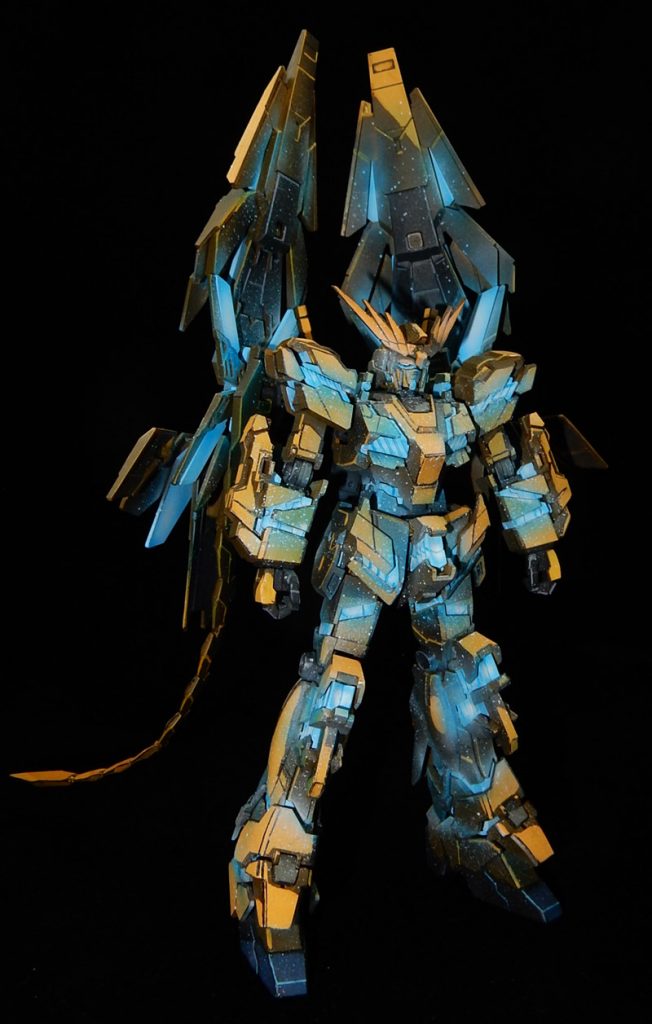 HGUC ナラティブ版フェネクス アニメ塗りイラスト風–3枚目/制作者：今日