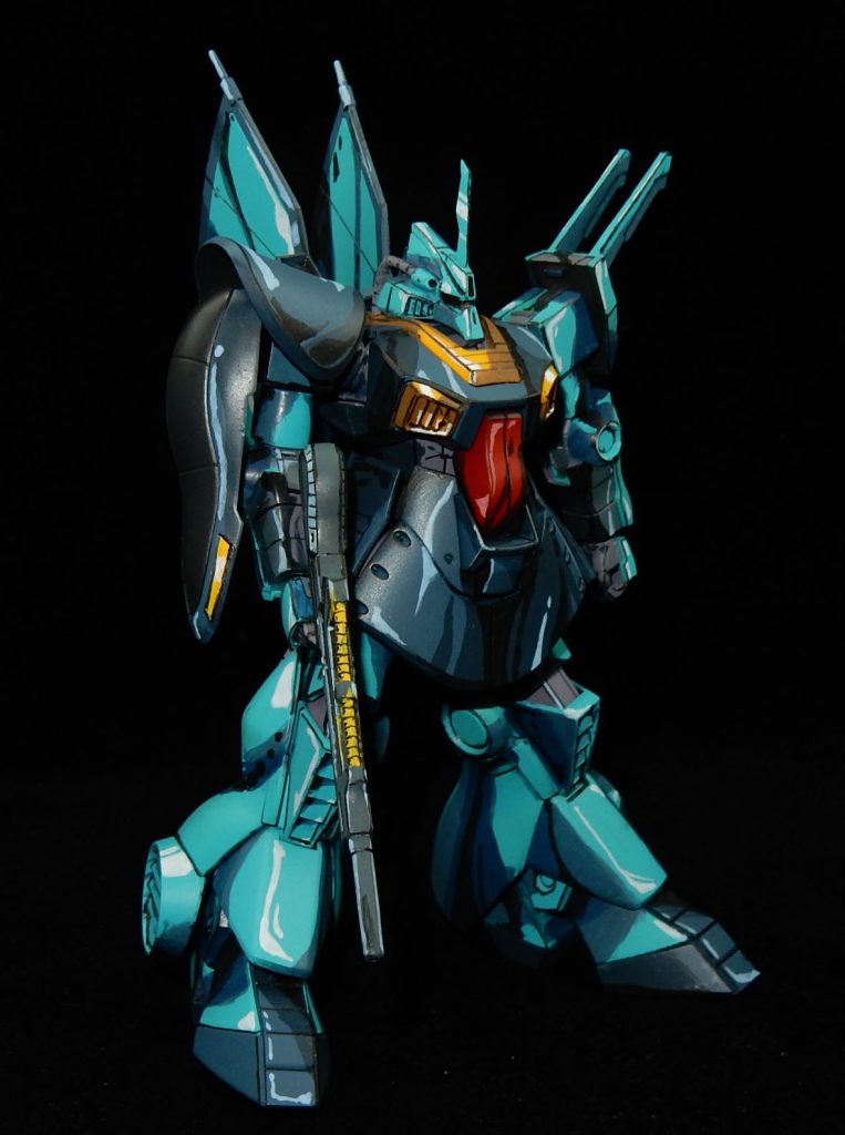 HGUCディジェ 80年代風アニメ塗りイラスト風–8枚目/制作者：今日