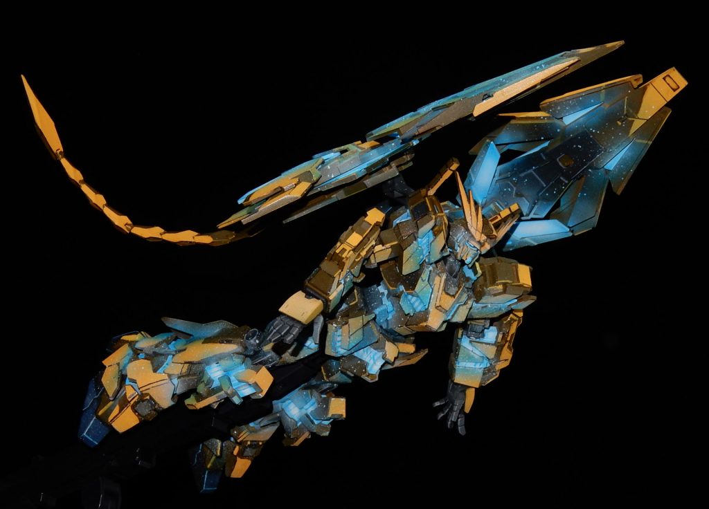 HGUC ナラティブ版フェネクス アニメ塗りイラスト風–6枚目/制作者：今日