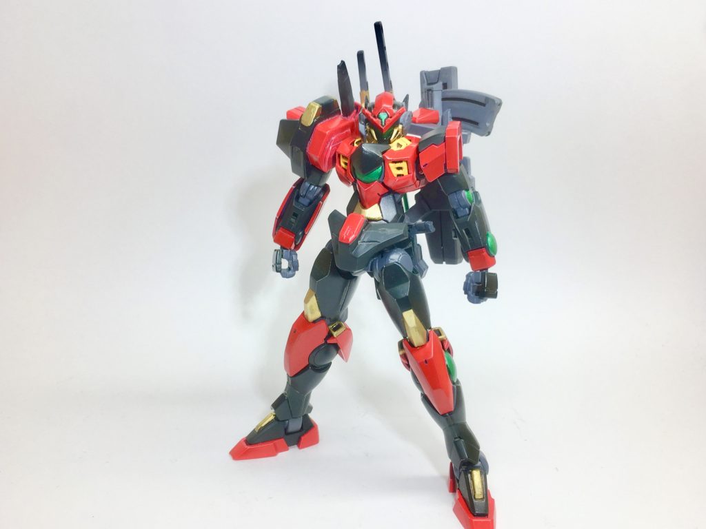 写真の撮り方が絶望的に下手ですいません汗
カラーリングはグレンラガンを参考にアレンジを加えました!
一応忍者を目指して作ったんですが作ってくうちに忍者感なくなりましたw