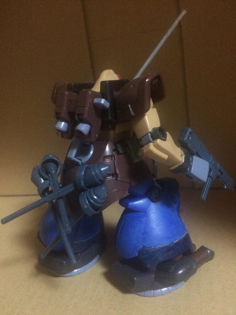 持ち替え後バックショット