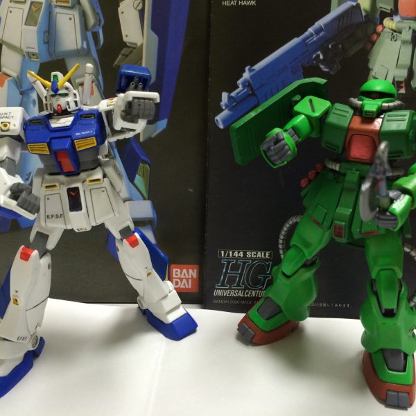 クリスマスなので…アレックスとザク改