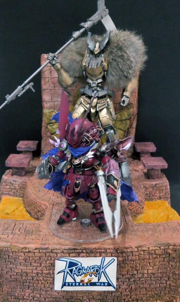 with diorama ragnarok theme with bapho bael
