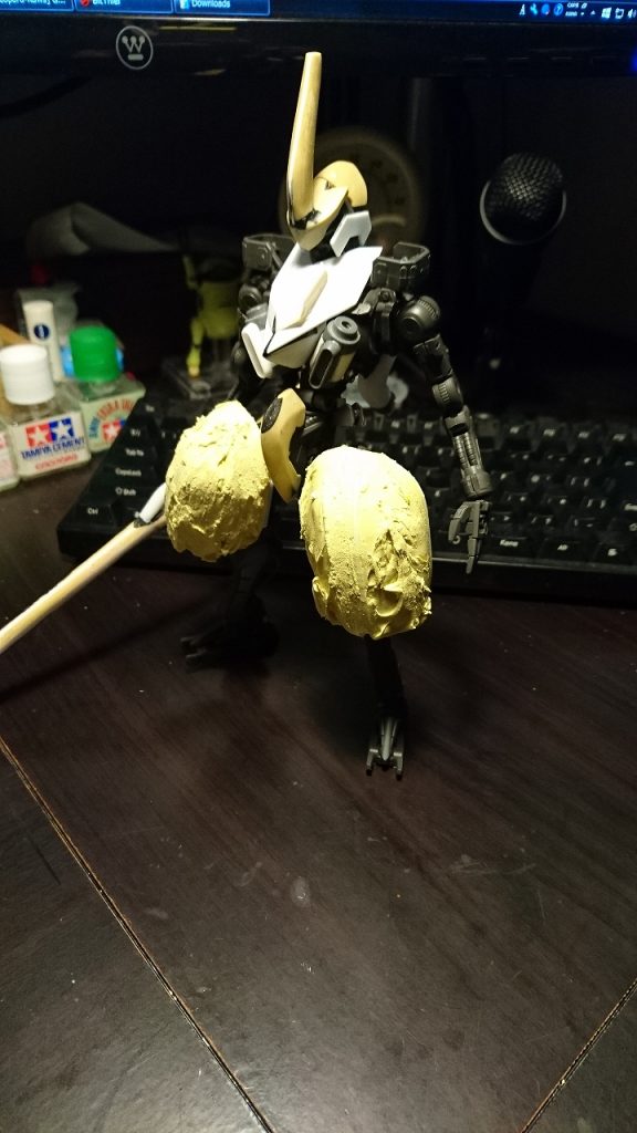 実は最初は大きな角が生えていました
こういう角大好きです