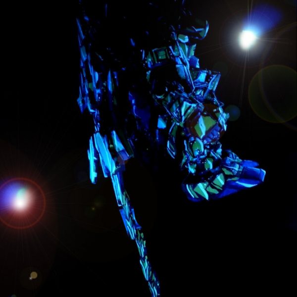 SDフェネクスNT版　イラスト風塗装　ＬＥＤライト設置撮影