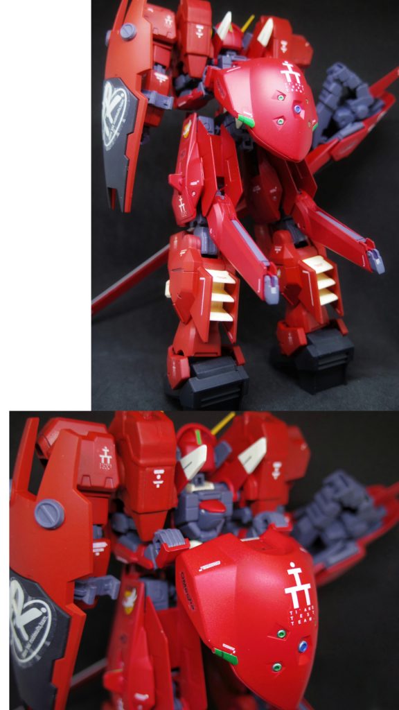 ## ストローベリー(バックショット)
元の腕は、こんな感じに収まっています。