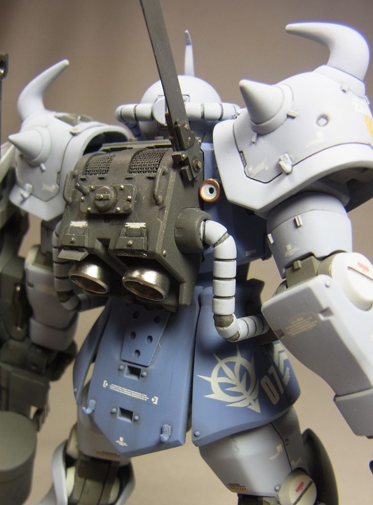 グフカスタム–5枚目/制作者：がっかりうどんぬ