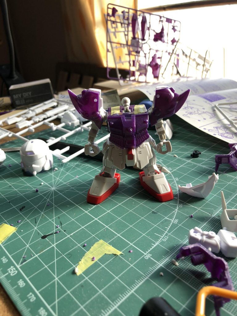 CSのSDフレームをミキシング途中 ①