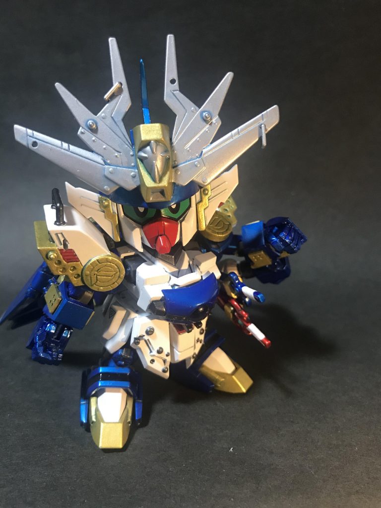 最後に
よくも千力を!くらえ!爆狼疾風券!
ご覧いただきありがとうございました。
時間ギリギリで仕上げた感じになってしまいましたが、
SDガンダム好きな方や、ボンボン世代の方に懐かしんでいただければと思います。