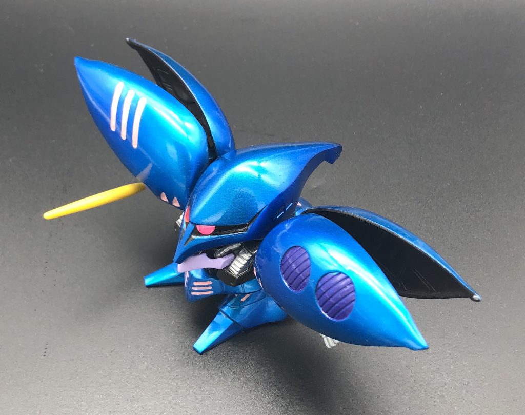 カラーストリームパール顔料アークティックファイヤを黒から立ち上げ、ガイアノーツのクリアブルートゥースでコート