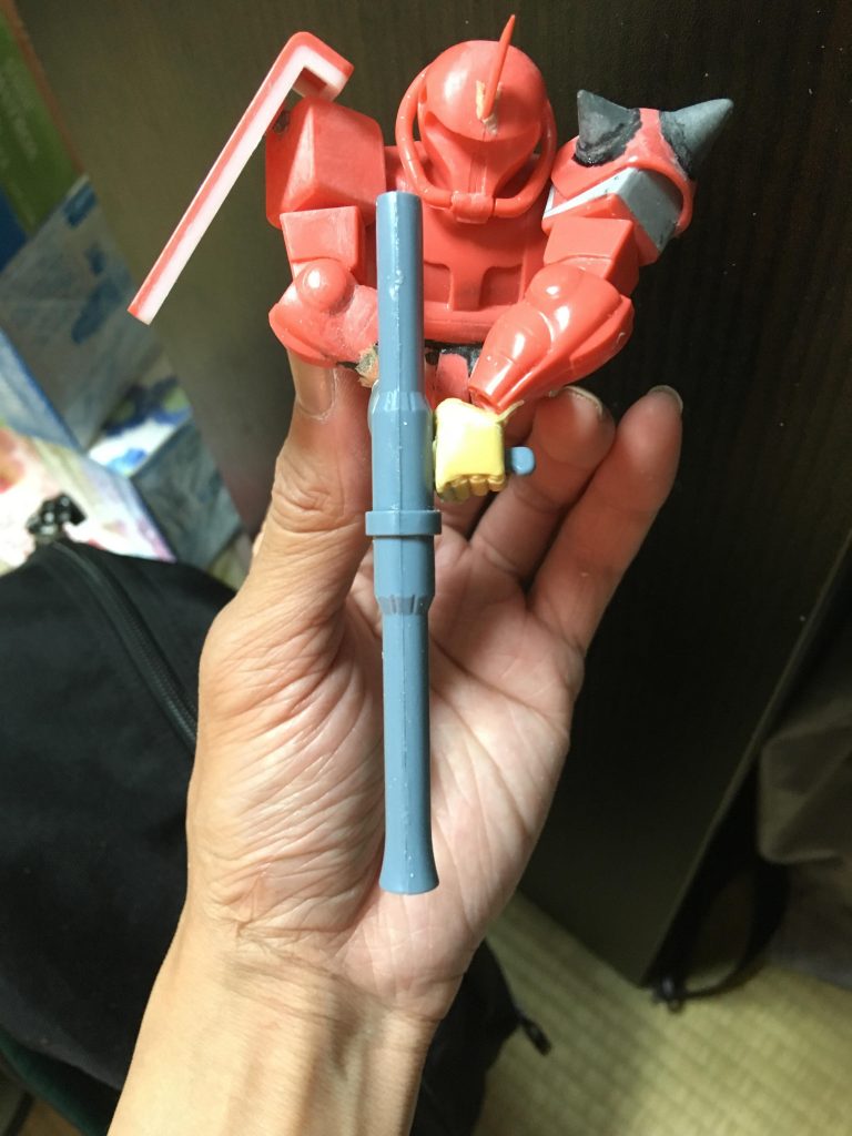 結局マニュピレーターは、80'sパワーハンドMを加工したものを使用。右手左手ネオジム接続加工。