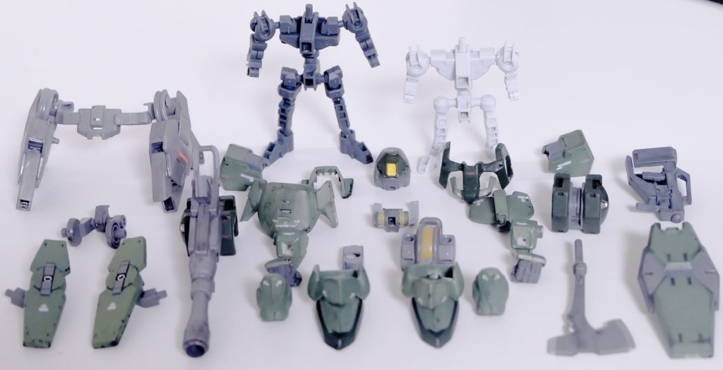 換装の都合、パーツ点数多めです。