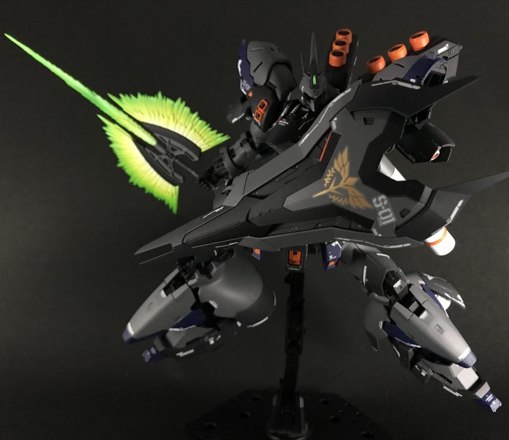 ビーム刃はグラデーション塗装しました。