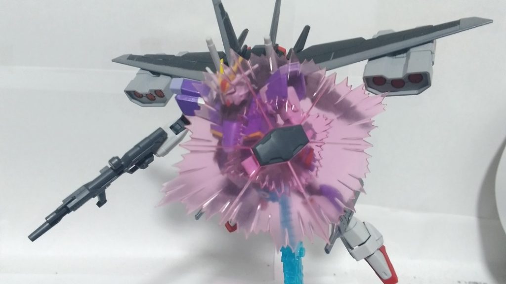 ビームシールド。MSGを使いました。