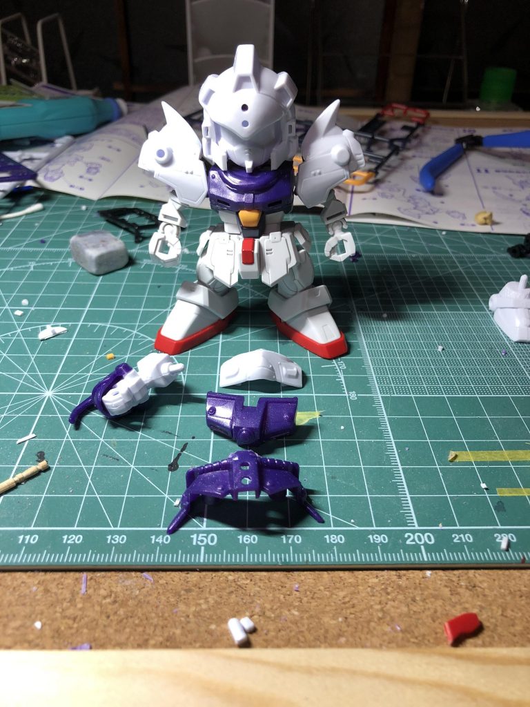 CSのSDフレームをミキシング途中 ②