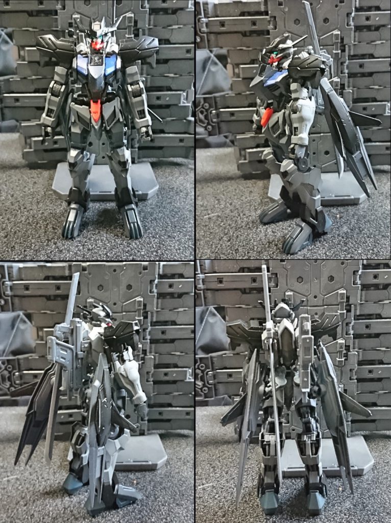 ASW-G-X20 ガンダム武刃鎚(タケハヅチ)
ラスタル・エリオン指揮の元の産み出されたXナンバーを持つガンダム・フレームの一機
この機体にはガンダムバエルの用な高機動力と汎用性を求められて作られた差ながら戦闘機
レギンレイズジュリアの用な高機動型にすると宇宙戦闘特化型や地上戦に特化させるとグレイズアインの用になってしまう
それを避け汎用性を残したまま機動力を得ること目指して試行錯誤し現存技術を集め航空戦闘機とMSの融合と言う形で来るべき戦いに備えて産み出された機体である