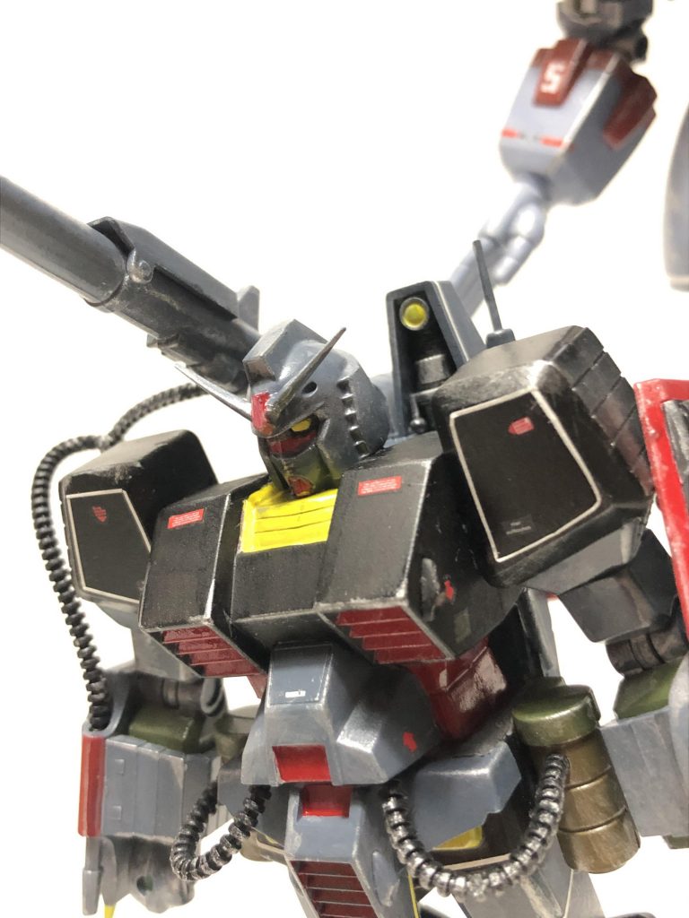 アップ
 
艶消し塗装にフラットアルミでドライブラシです☆