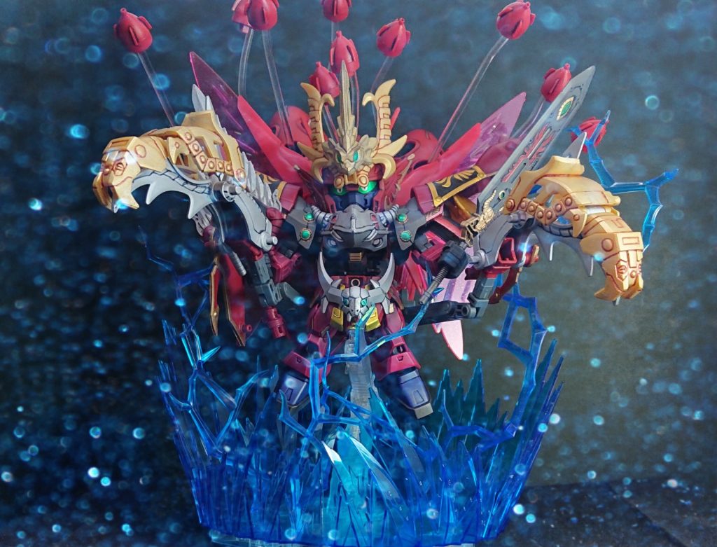 【フルバースト】 エフェクト加工&光の翼展開&ファンネル射出！ 郭嘉「今の僕を止めることは誰もできない！！劉備、曹操、孫権、そして呂布よ、先生をも超える漆黒の闇の力に屈するがいい！！」 毎度のことですが、今回もバトルアームアームズとボールデンアームアームズに助けられました(^-^)v自分の作品には必須アイテムです✨ 最後までご覧頂き、ありがとうございました。 次回を待て！✧＼ ٩( 'ω' )و /／✧