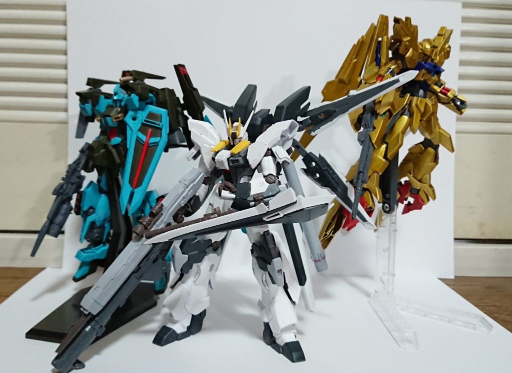 アークスタインと百万式極とディルガ
宇宙世紀組(脳内設定)