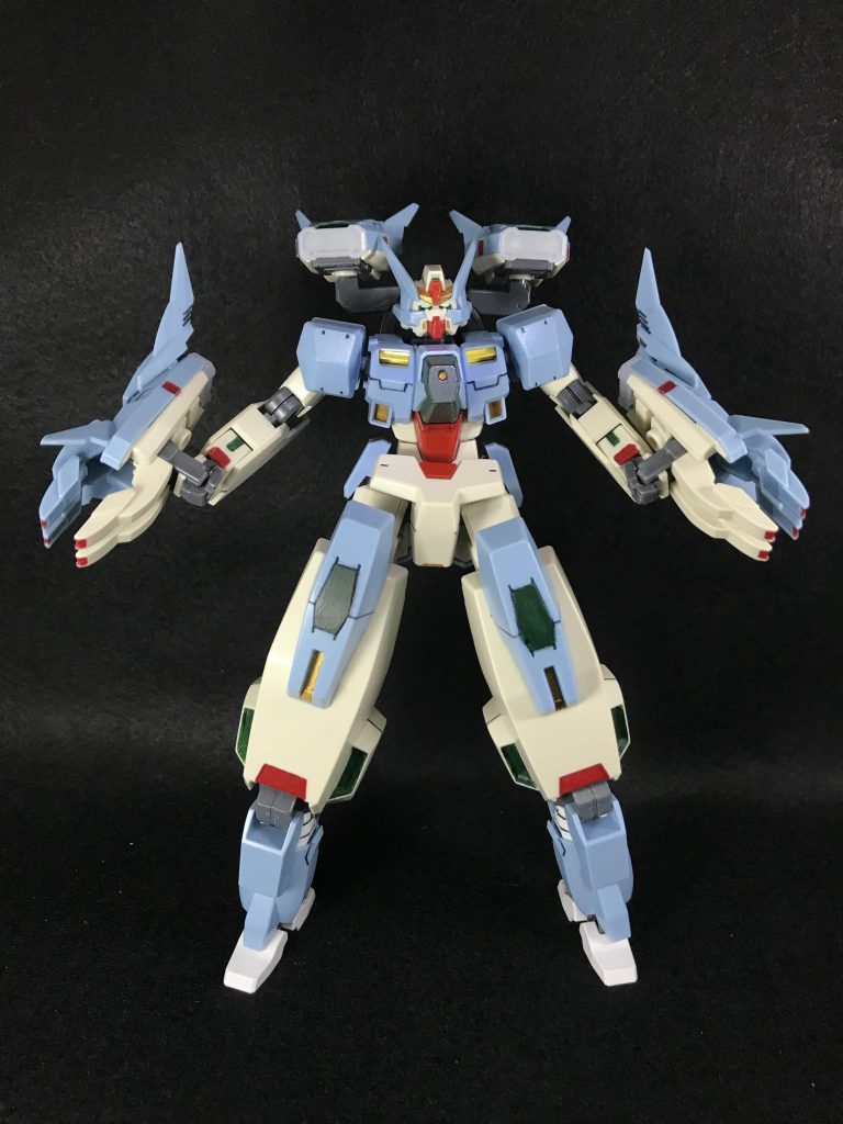 イフリートモード正面
なんて長身!流石に脚が長すぎるぞ!