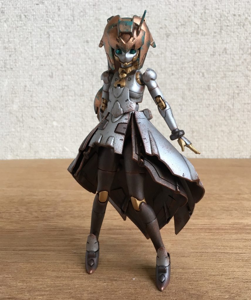 銅、真鍮、鉄と様々な素材で作られている設定にしてみました。