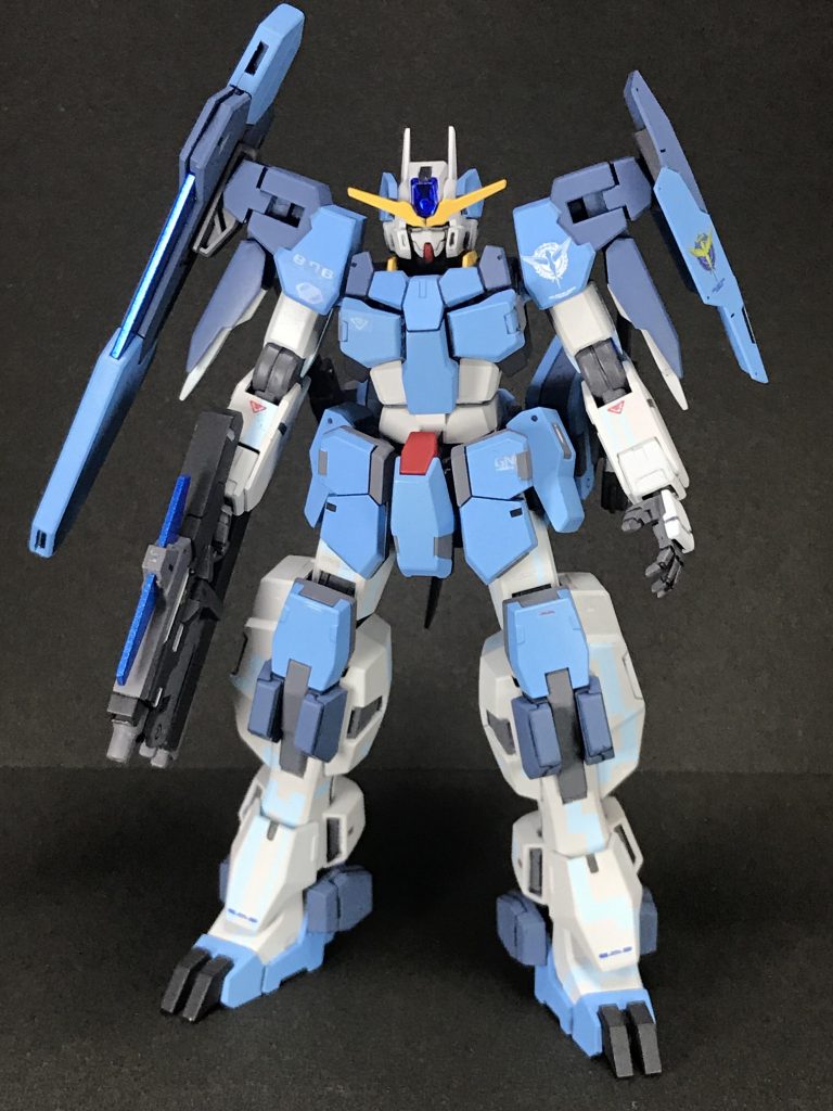 正面より
絵理のイメージカラーで塗装