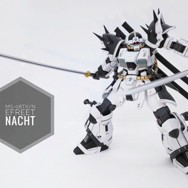 ＨＧ　MS-08TX/N イフリートナハト（オリジナルカラー