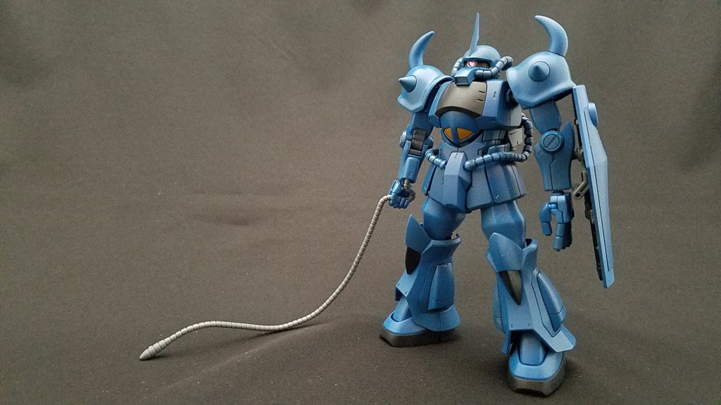 ヒートロッドを装備。
こちらはキットのまま。