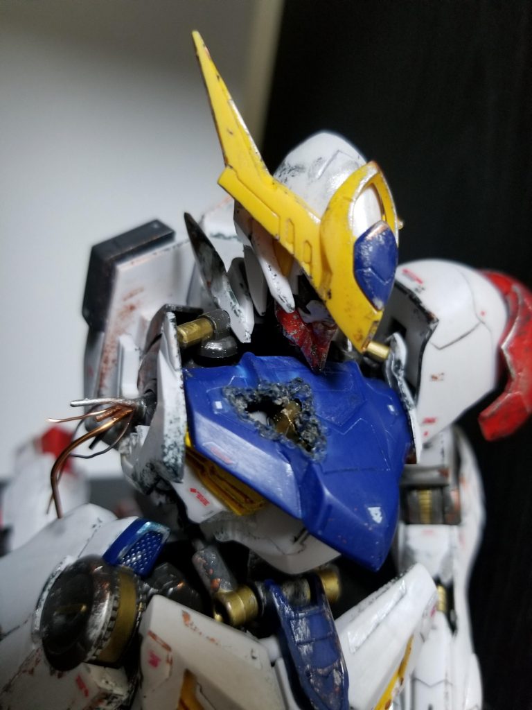 最後の一撃の穴です。