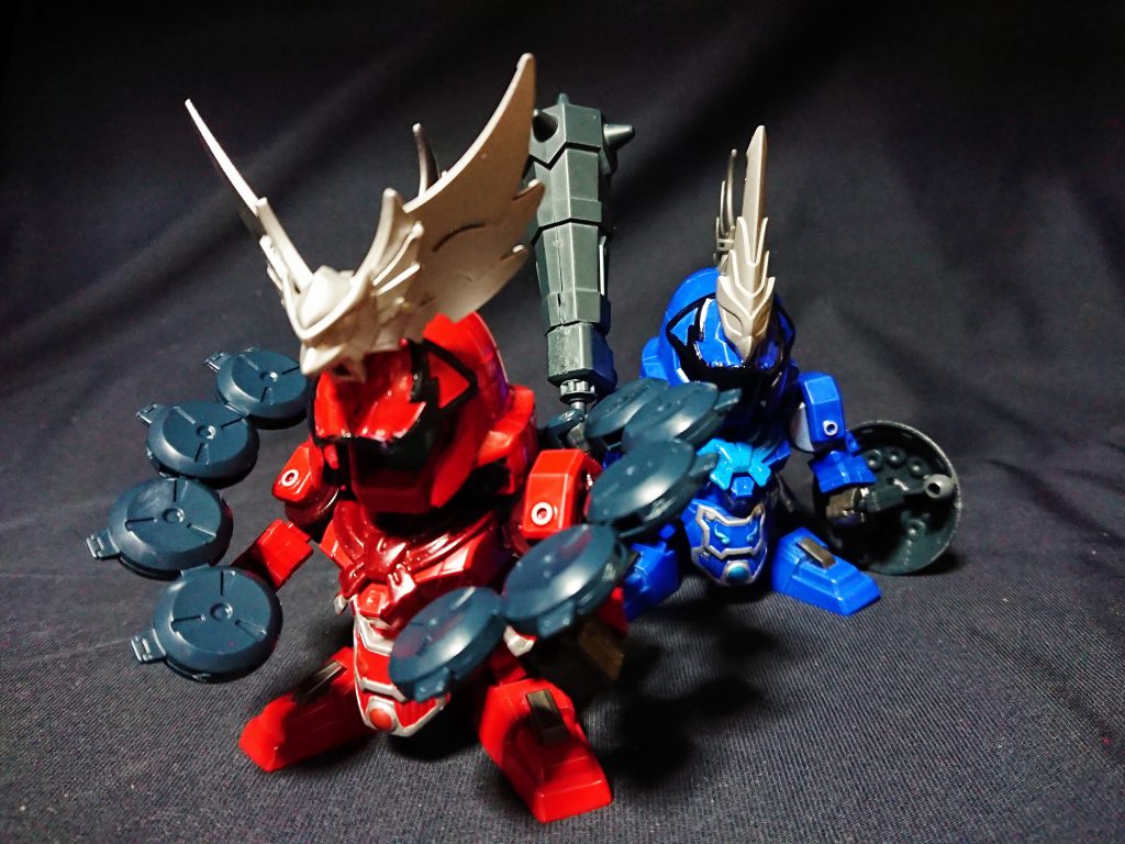 相方の高順ヴァイエイトと揃えることで、必殺技 陥陣営を再現しました。