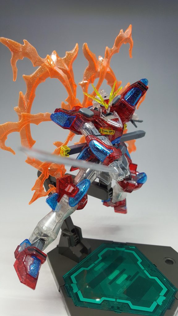 カミキバーニングガンダム　プラフスキーパーティクルクリアver–4枚目/制作者：敗残兵