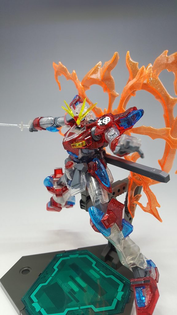 カミキバーニングガンダム　プラフスキーパーティクルクリアver–5枚目/制作者：敗残兵