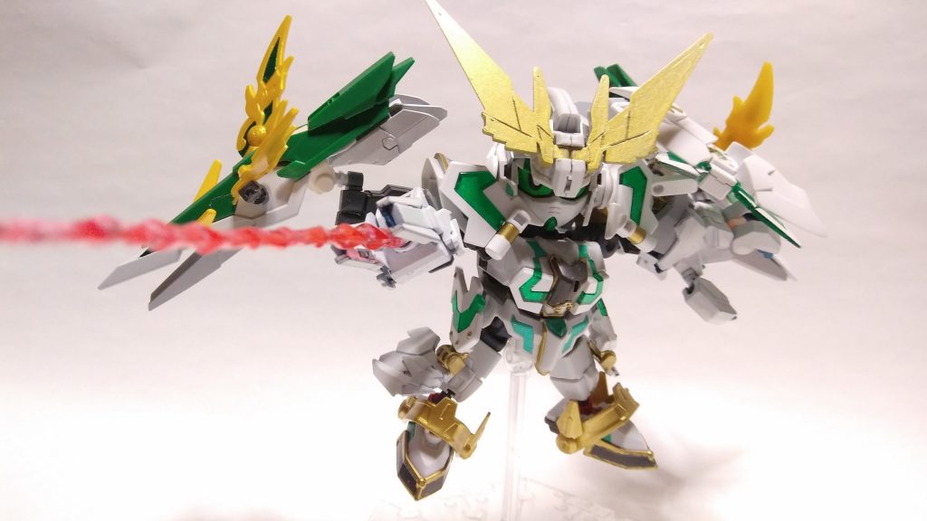 完全竜装・竜騎士零丸 覚醒モード
ゴツく過ぎてポージングがとてもしづらい(・・;)