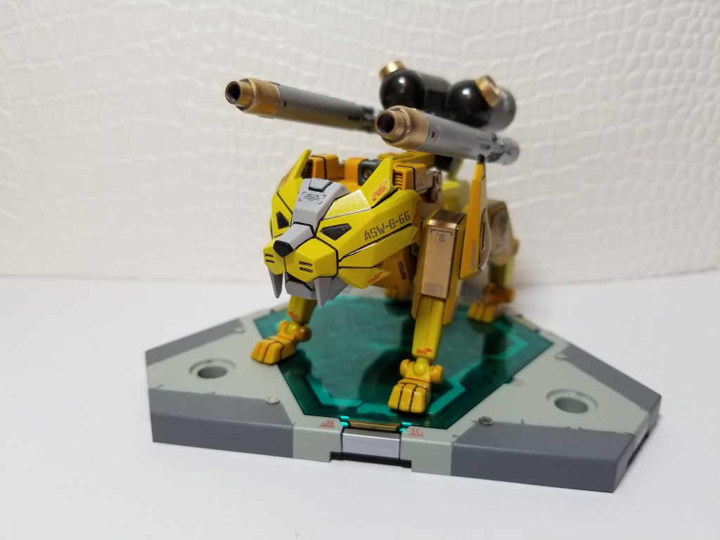 黄色を強めたリクトライオン