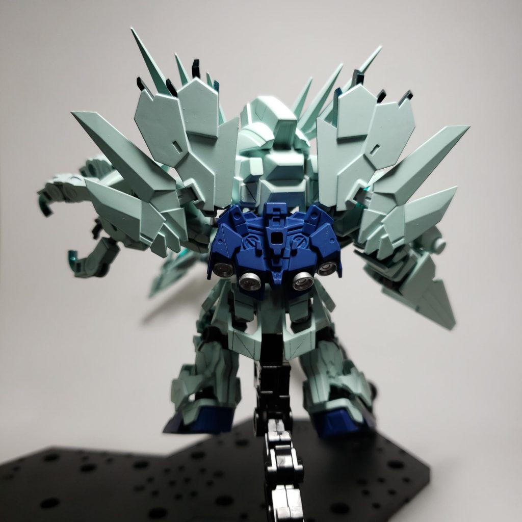 バックパックを改造してHGバンシィのパーツを付けられるようにしました