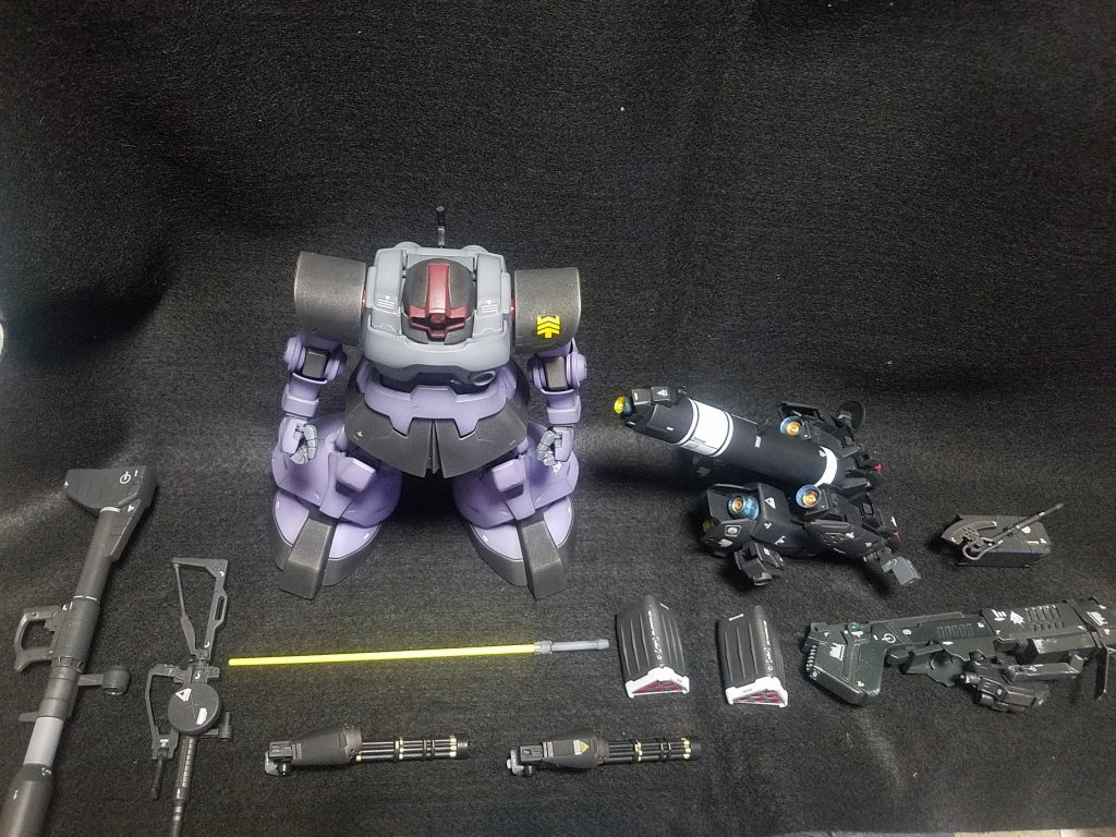 全て脱着可能‼️
やはりMGは大きさがあるので仕込みの自由度がHGとは段違いでやりやすかったです‼️