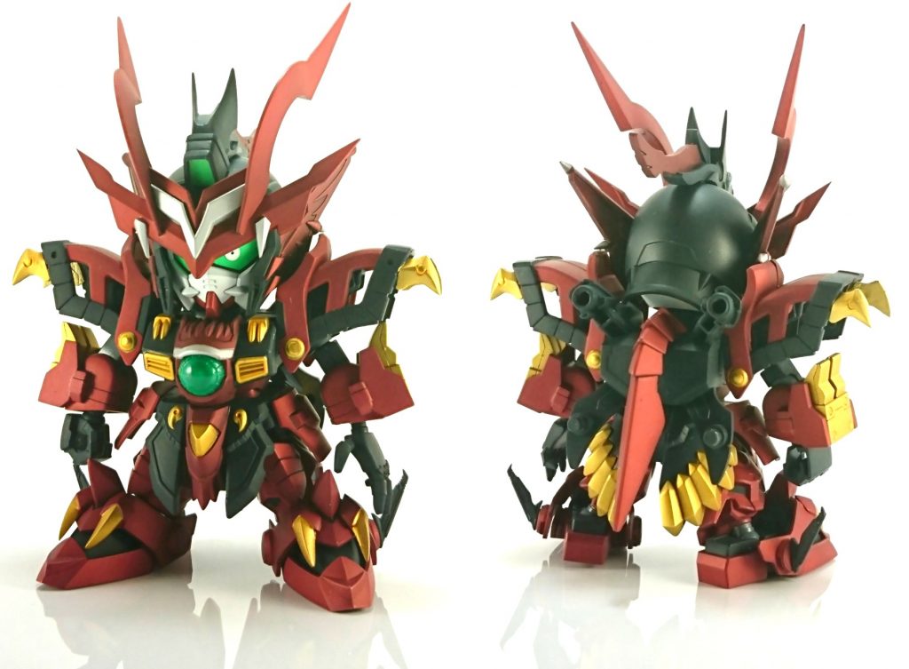 ～鎧着装～
鎧部分は主に阿修羅王孟獲・郭嘉ヴァサーゴ・武者號斗丸 で作成致しました。