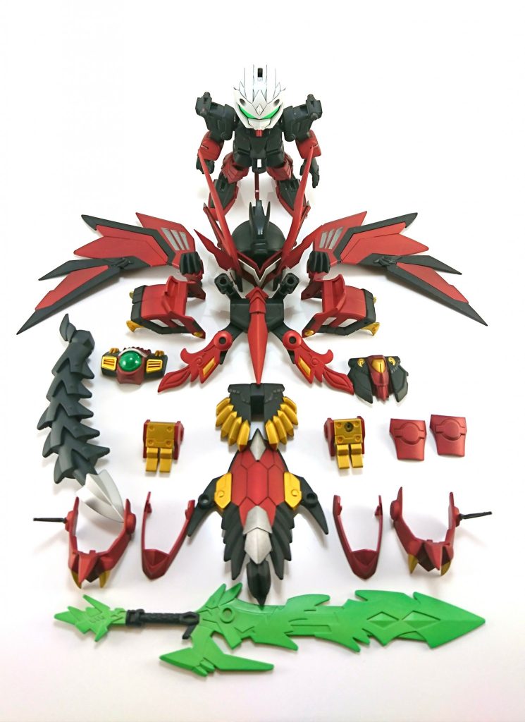 ～軽装～

素体はLEGEND BB 魔竜剣士ゼロ、真駆参大将軍、武者號斗丸を使用しております。
鎧は全て脱着可能です。