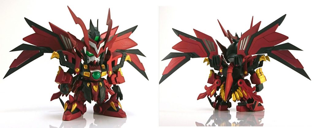 ～翼着装～
バックパック・翼(曹丕ガンダム・阿修羅王孟獲・真駆参大将軍・魔竜剣士ゼロ)